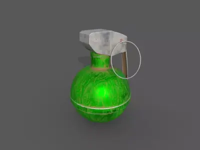 Grenade Free 3D model shop