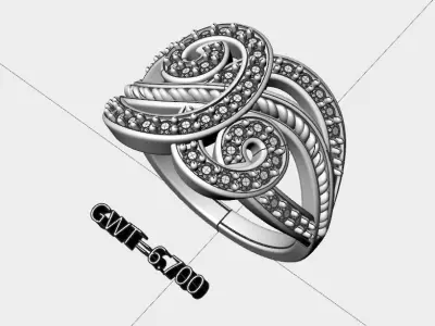 FASION RING 3D model 33