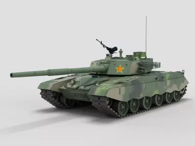 Chinese Type 98 Tank 3D model