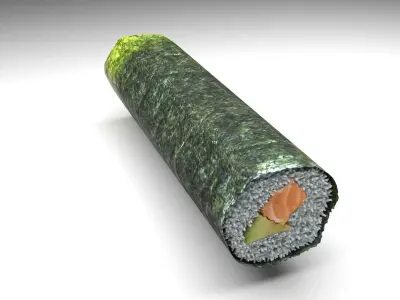 Sushi Roll 3D model