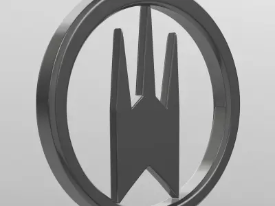 baz  logo 3D model
