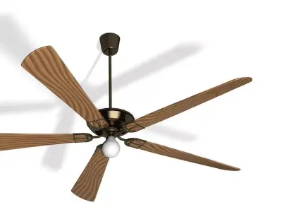 Ventilator - A propeller for the ceilling 3D model