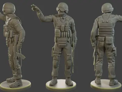 CzechSlovak Police Tactical Unit CPTU1 Pack1
