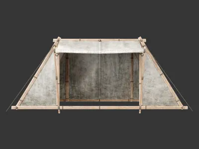 Medieval Collection Knightly Tents 3D Model Pack purchase