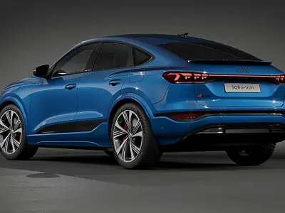 2025 Audi SQ6 Sportback e-tron 3D model purchase