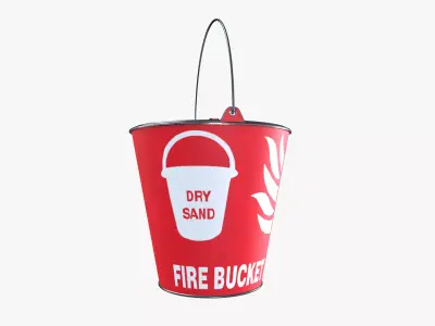 Fire Bucket 3D model