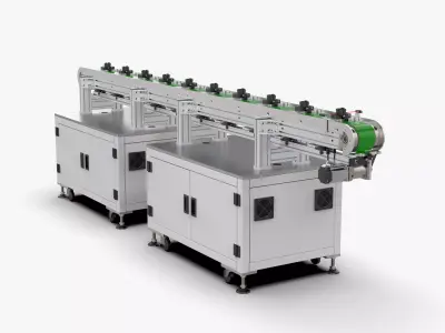 Automatic Fixed Distance Belt Line 3D model