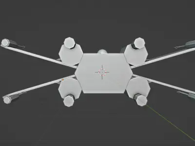Star Wars X-wing 3D model Free 3D model