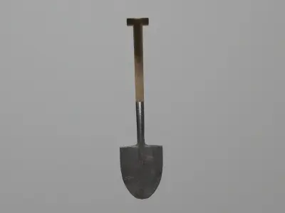 Used Shovel 3D model