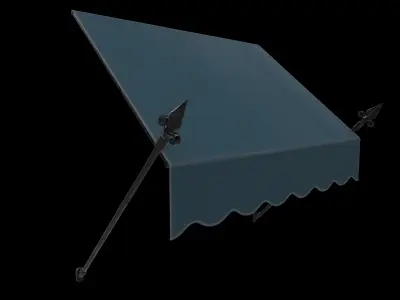 spearhed awning 01 3D model