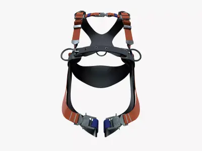 Safety Harness 3D model