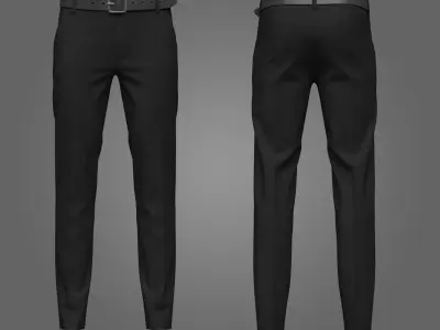 Mens Pants  3D model