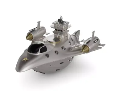 Landing Ship 3D model PBR