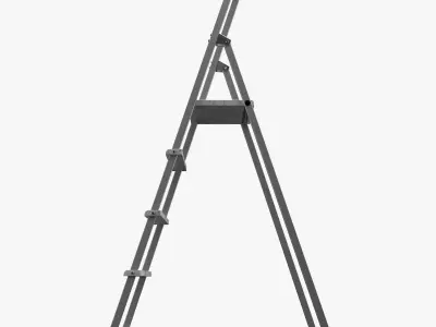 Step Ladder 2 3D model