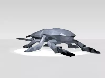 Stagbeetle Low Poligonal 3D model