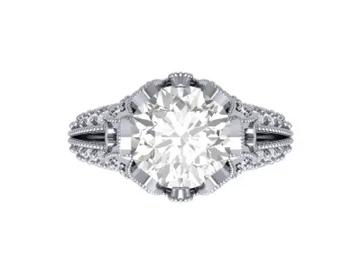 Wedding Ring  3D print model 196