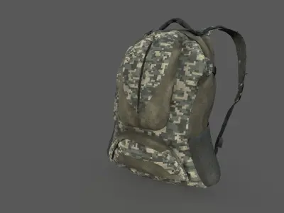 MILITARY BACKPACK 3D model purchase