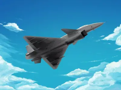  Chengdu J-10 Vigorous Dragon 3D print model