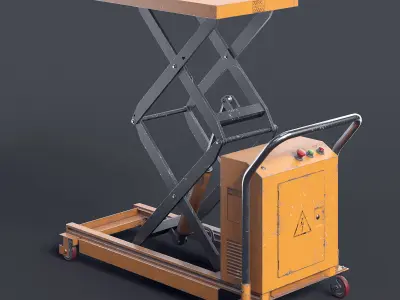 Scissor Lift Table I 3D model