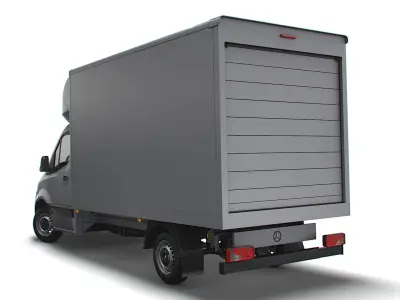 Mercedes Benz Sprinter Luton 2023 3D model