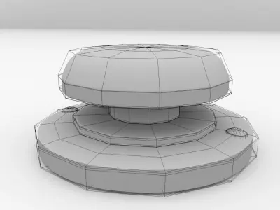 Emergency Button 3D model buy