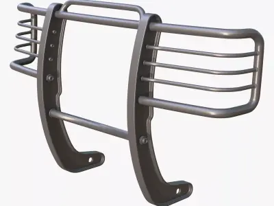 Offroad Bumper Bull Bar M1 3D model
