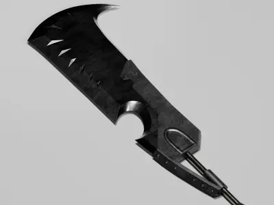 Espada Munster Hunter Low-poly 3D model purchase