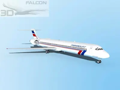 Falcon3D MD-80 Paramount 3D model