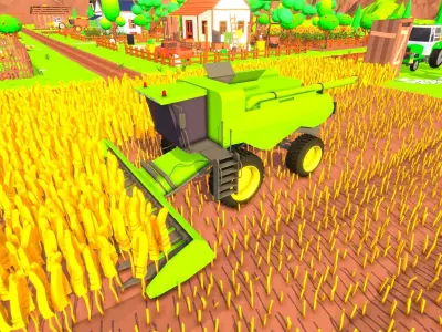 Low poly farm simulator apk Low-poly 3D model
