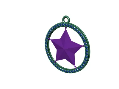 start pendant Free 3D model