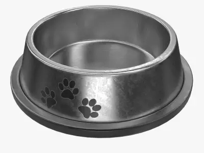 Pet Bowl 3D model