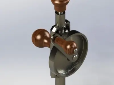 Hand Drill Free 3D model purchase