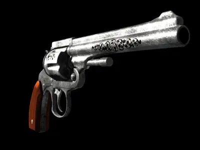 mexican gun 3D model