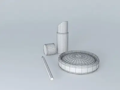 Makeup Set Maquilage  Maquillage Free 3D model