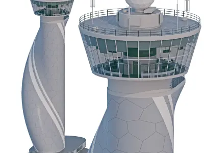 Airport 3D model
