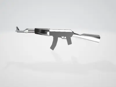AK 47 Free 3D model buy