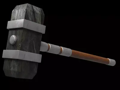 hammer 3D model 36