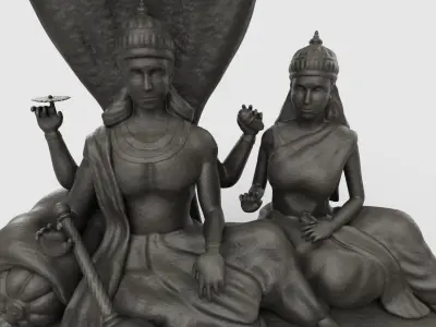 laxmi narayan 3D model