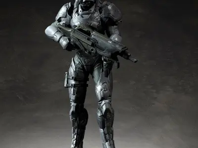 Dark Trooper Armor 3D model