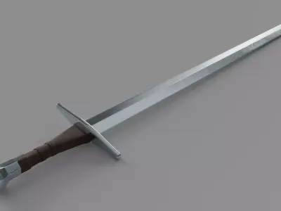 longsword 3D model