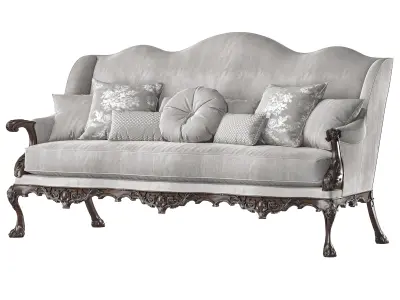 benjamin randolph french sofa art 732 3D model