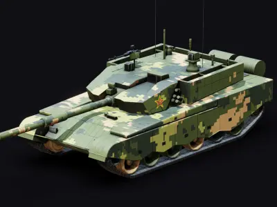 PLA Military Vehicles Collection 3D Model Pack
