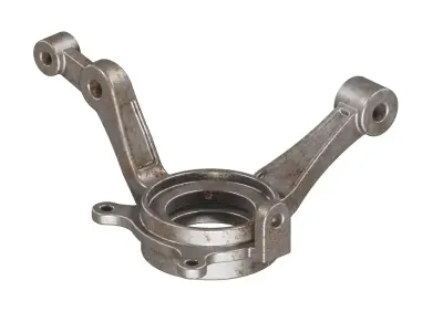 Rusty Vehicle Steering Knuckle 3D model