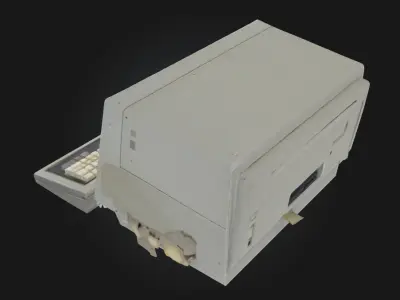 Retro Tech Nostalgia  Echoes of a Bygone Digital Era 3D model