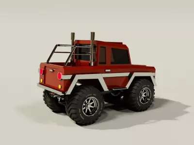 Off-Road Truck 3D model purchase