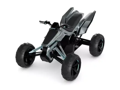 Quad bike 3D model 2