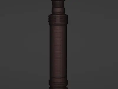 LightSaber Star Wars 3D model