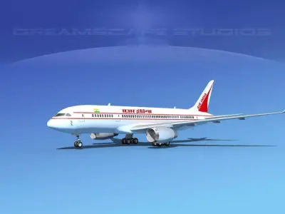 Boeing 787-8 Air India 3D model