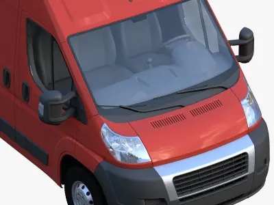 L3H2 truck 3D model