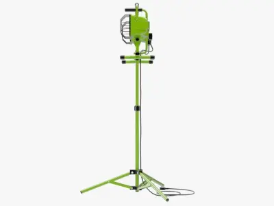 Halogen Work Light 2 3D model